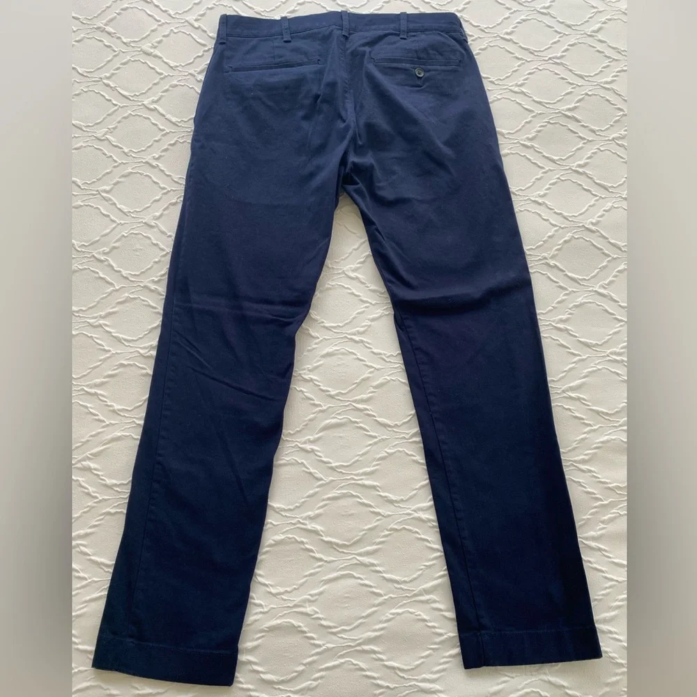 J. Crew - 484 Slim-fit Stretch Cotton Chino Pant in Navy - Size 31 x 30
